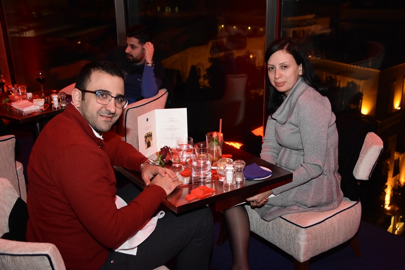 Love at le gray with a romantic night at Bar ThreeSixty 